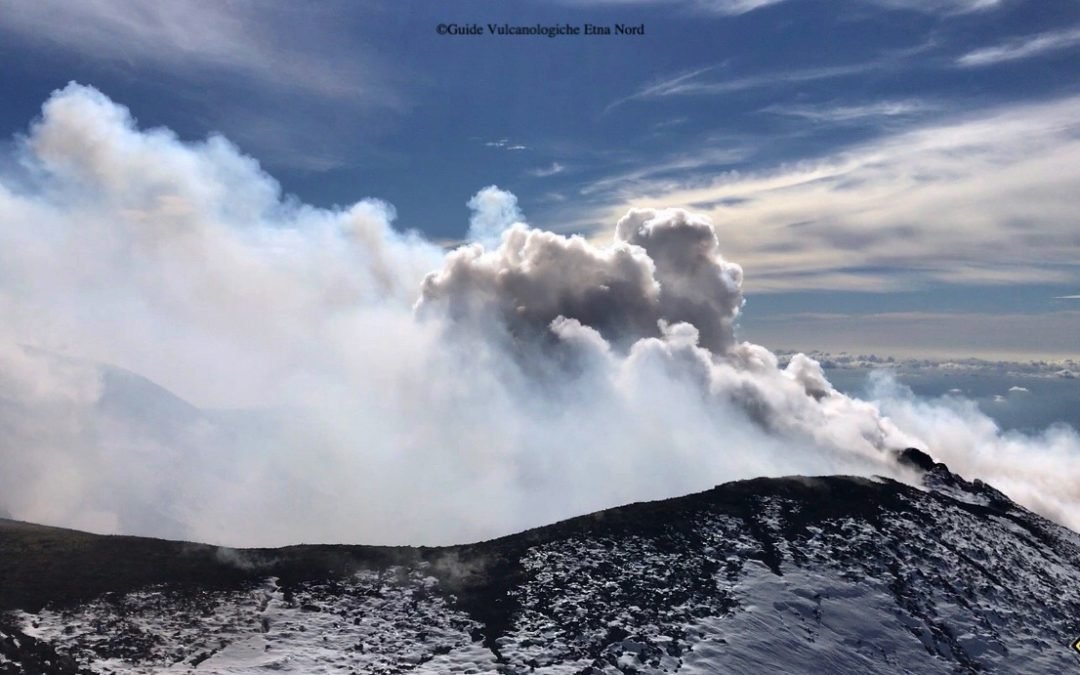 Aggiornamento – attività eruttiva dell’Etna Gennaio 2018