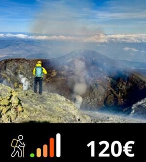 Cratères Sommitaux Etna Nord 5 km