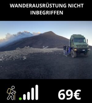 Exkursion Ätna Nord Höhe 3000