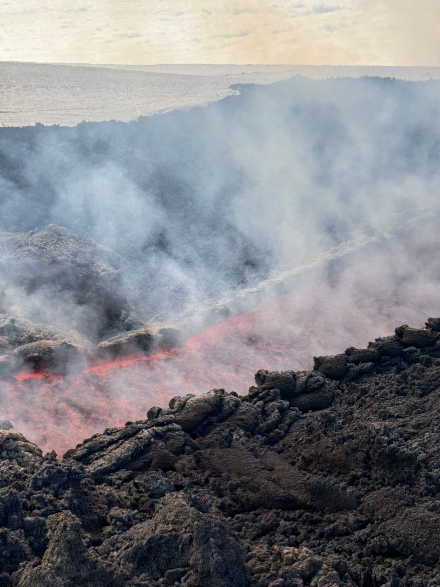 Colata Lavica Etna 9 febbraio 2025