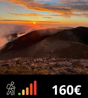 Trekking al Tramonto ai Crateri Sommitali dell’Etna