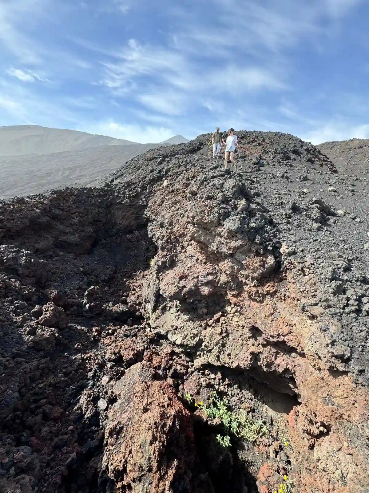 Ausflug Krater und Spalten Ätna 15