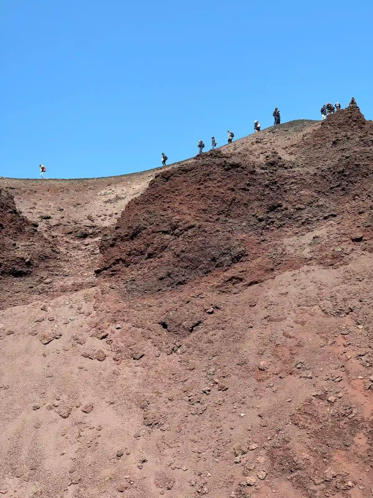 Ausflug Krater und Spalten Ätna 9