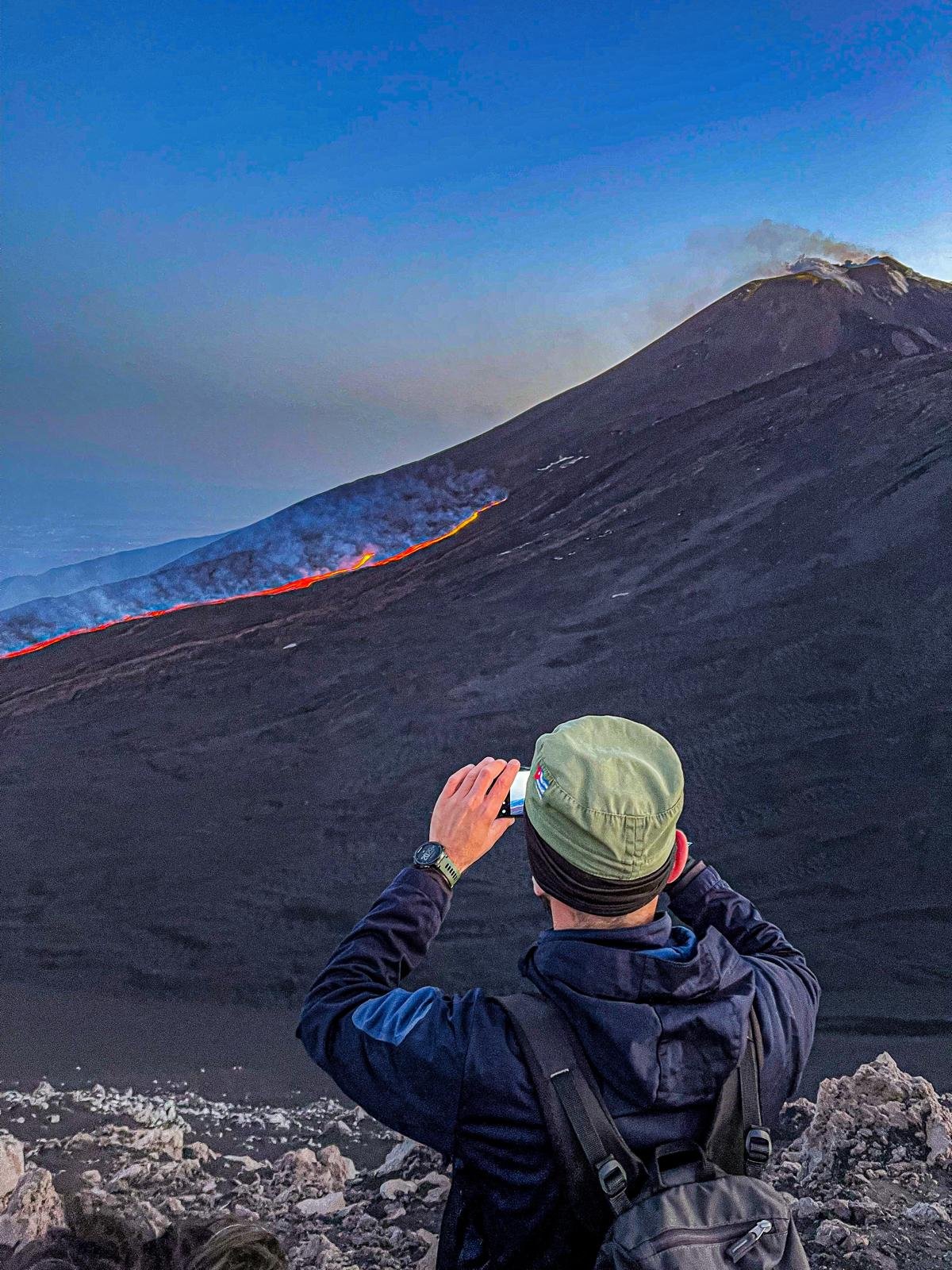 Etna al tramonto
