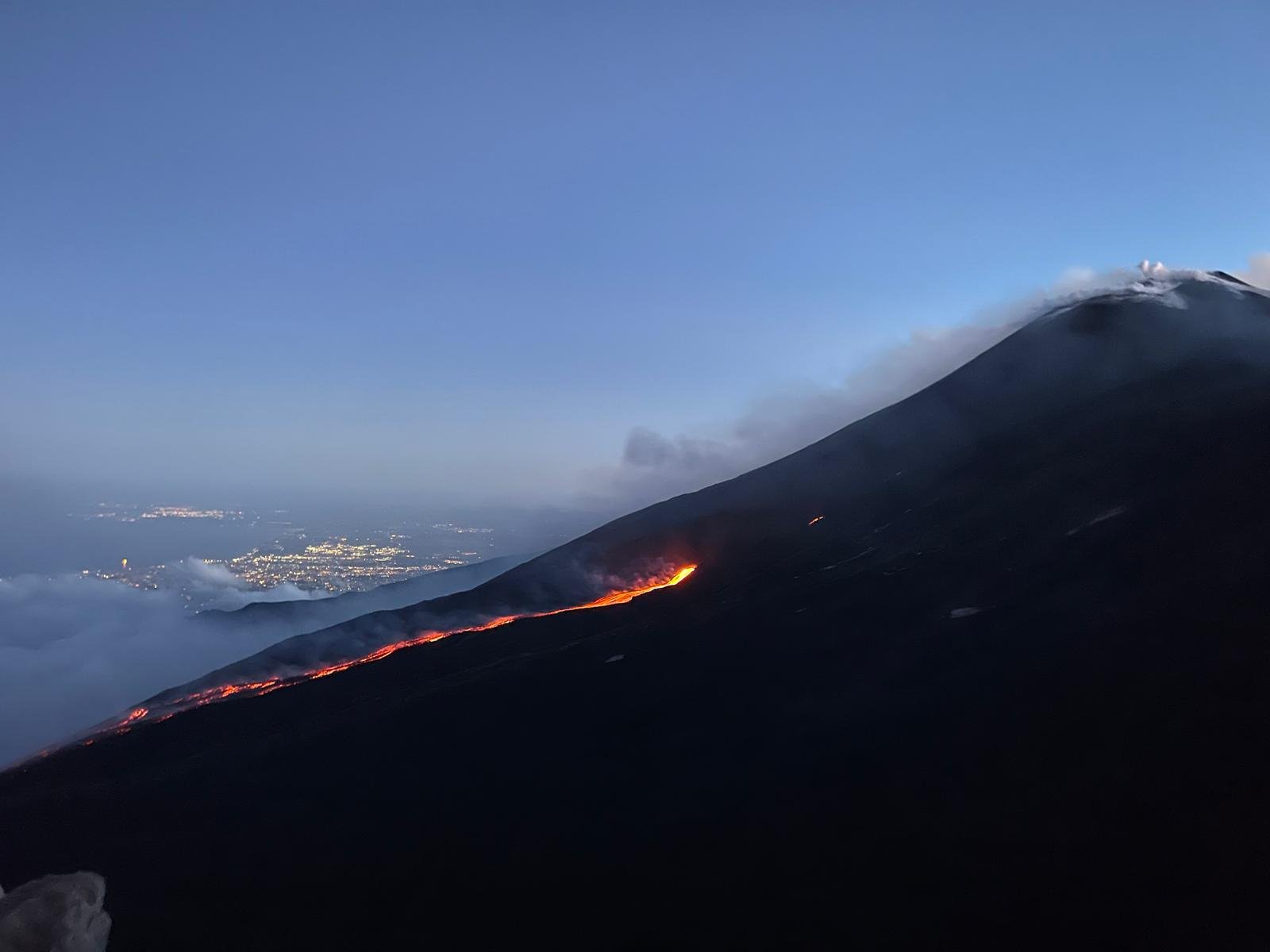Tramonto Etna quota 3000
